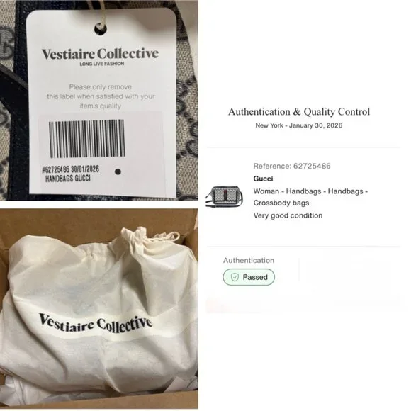 Vintage 1980s Gucci Accessory Collection Coated GG Supreme Camera Bag Crossbody - Picture 16 of 16